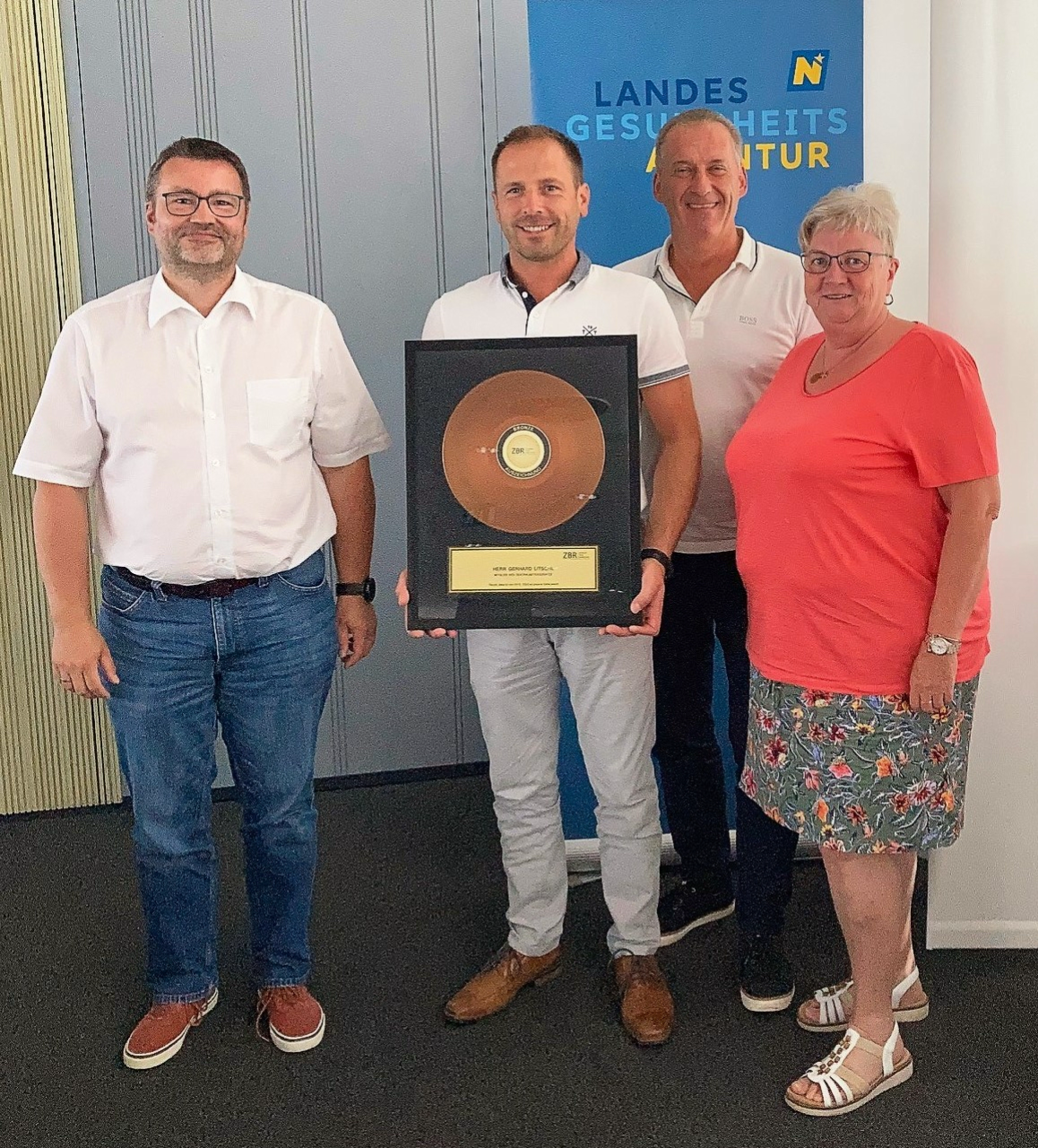 Ehrung von ZBR-Mitglied Dipl.KH-BW Gerhard Litschl   ZBR