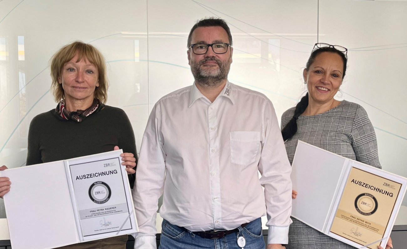 ZBR-Vorsitzender verabschiedet Betriebsrätinnen des PBZ Eggenburg   ZBR